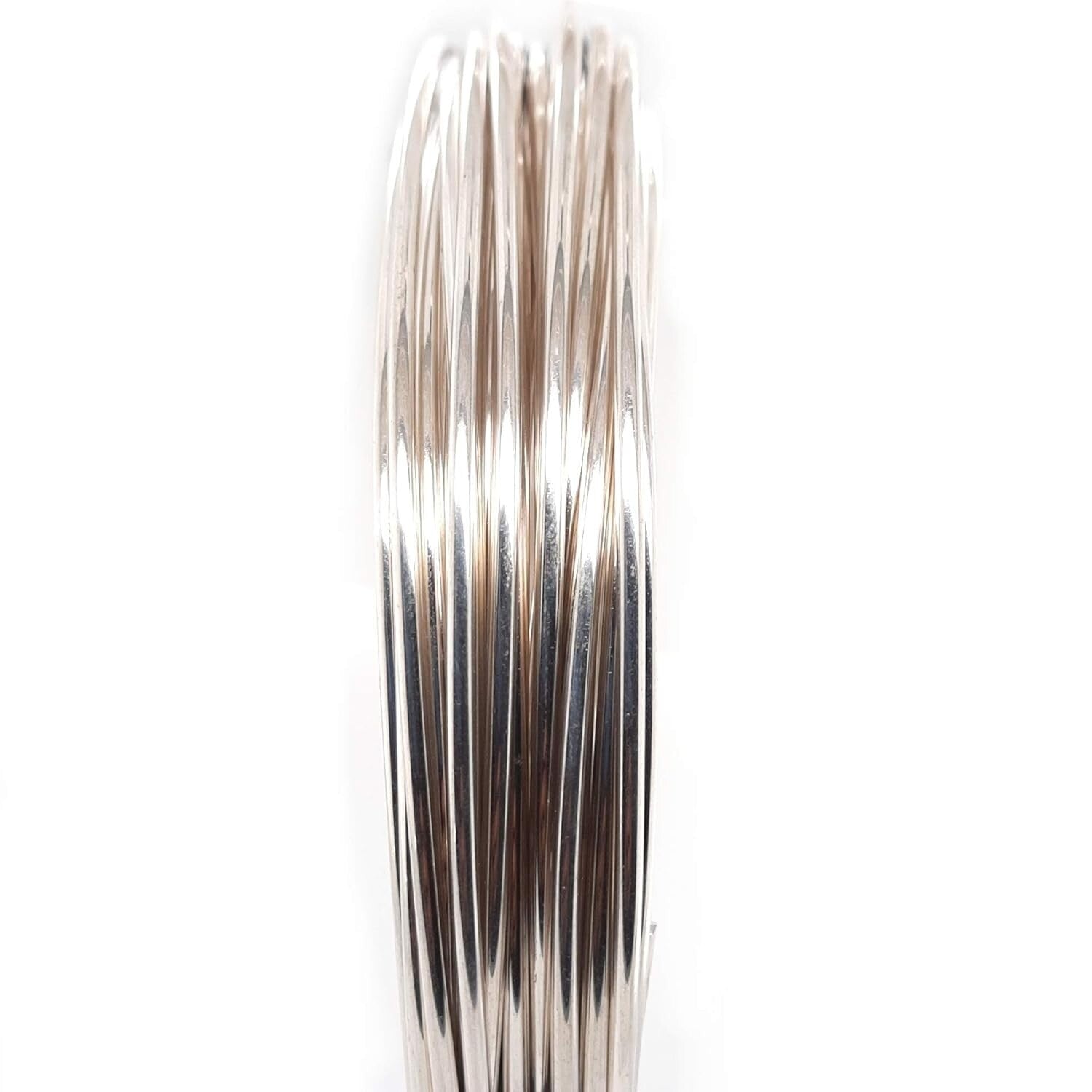 10 Gauge Polished Round Sterling Silver Wire - 5FT Dead Soft for Jewelry Making
