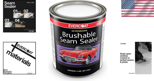 Versatile 32 Oz Seam Sealer - Quick Drying for Automotive Surface Applications