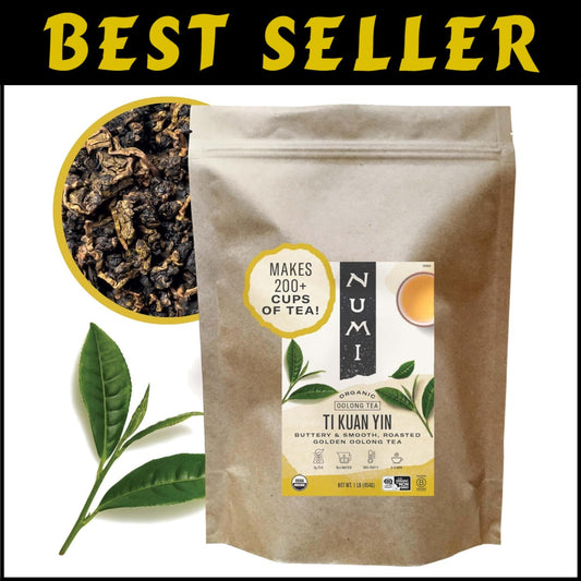 Rediscover Flavor with Organic 16 Ounce Ti Kuan Yin Oolong Loose Leaf Tea