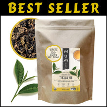 Load image into Gallery viewer, Rediscover Flavor with Organic 16 Ounce Ti Kuan Yin Oolong Loose Leaf Tea