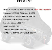 Load image into Gallery viewer, Durable 2-3 Seater UTV Cover - Waterproof and Windproof Oxford Fabric Protection