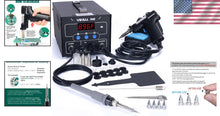 Load image into Gallery viewer, Upgraded 2-in-1 80W Desoldering Station &amp; 60W Soldering Iron - Adjustable Heat