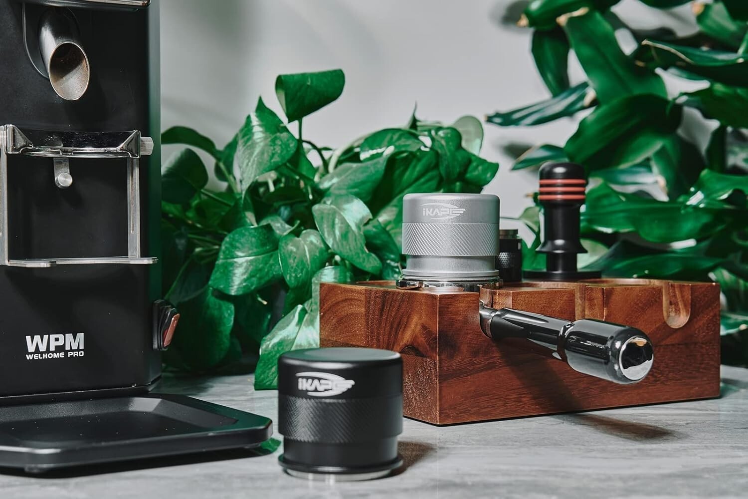 51MM Spring-Loaded Espresso Tamper - High-Quality Barista Tool for Better Coffee