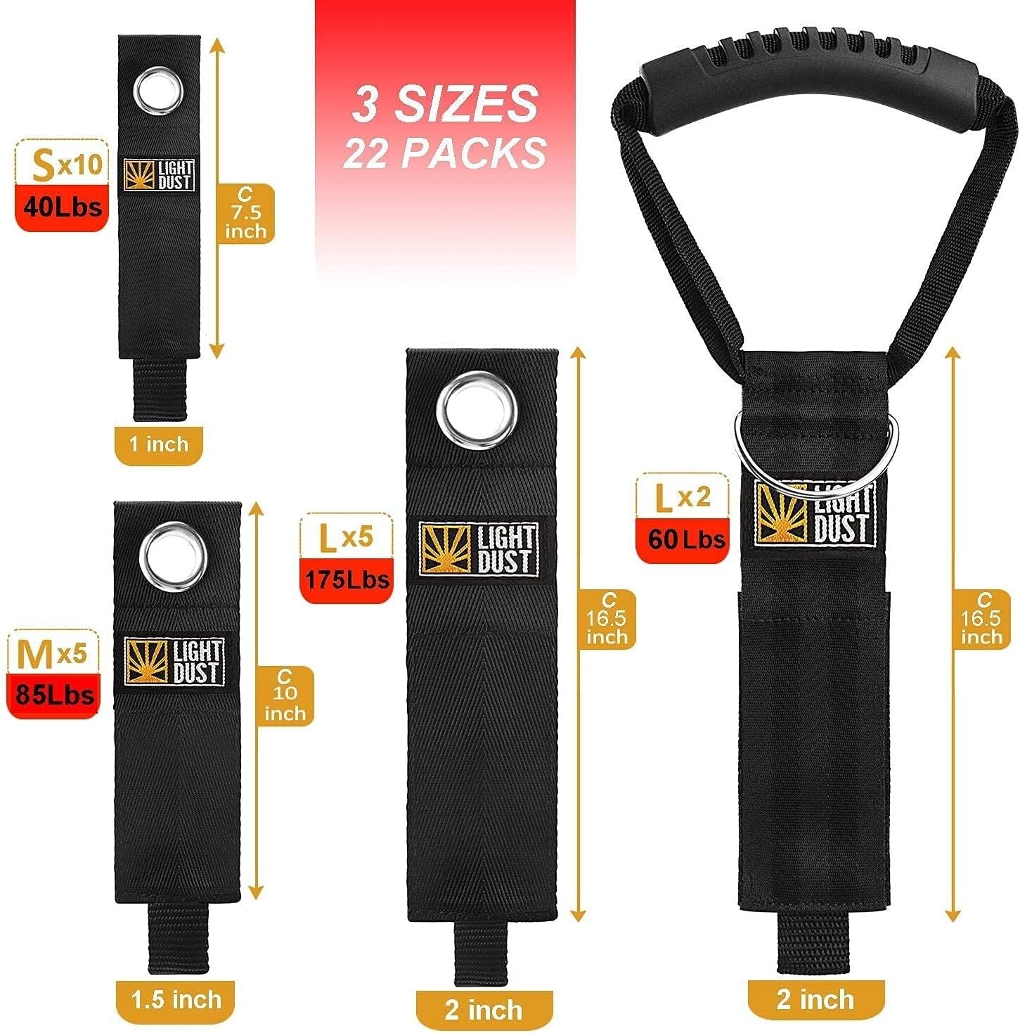 Industrial Strength Storage Solutions - 22PC Heavy Duty Tool and Cable Organizer