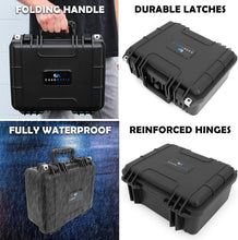 Load image into Gallery viewer, Durable Hard Shell Gun Case for Safe Transport of Two Handguns and Accessories