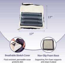 Load image into Gallery viewer, MobiCushion 17" x 17" Pneumatic Wheelchair Cushion - Pressure Relief &amp; Comfort