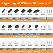 Load image into Gallery viewer, Versatile 4-in-1 Crimping Tool Kit for JST, Dupont &amp; Molex Connectors - 24 Types