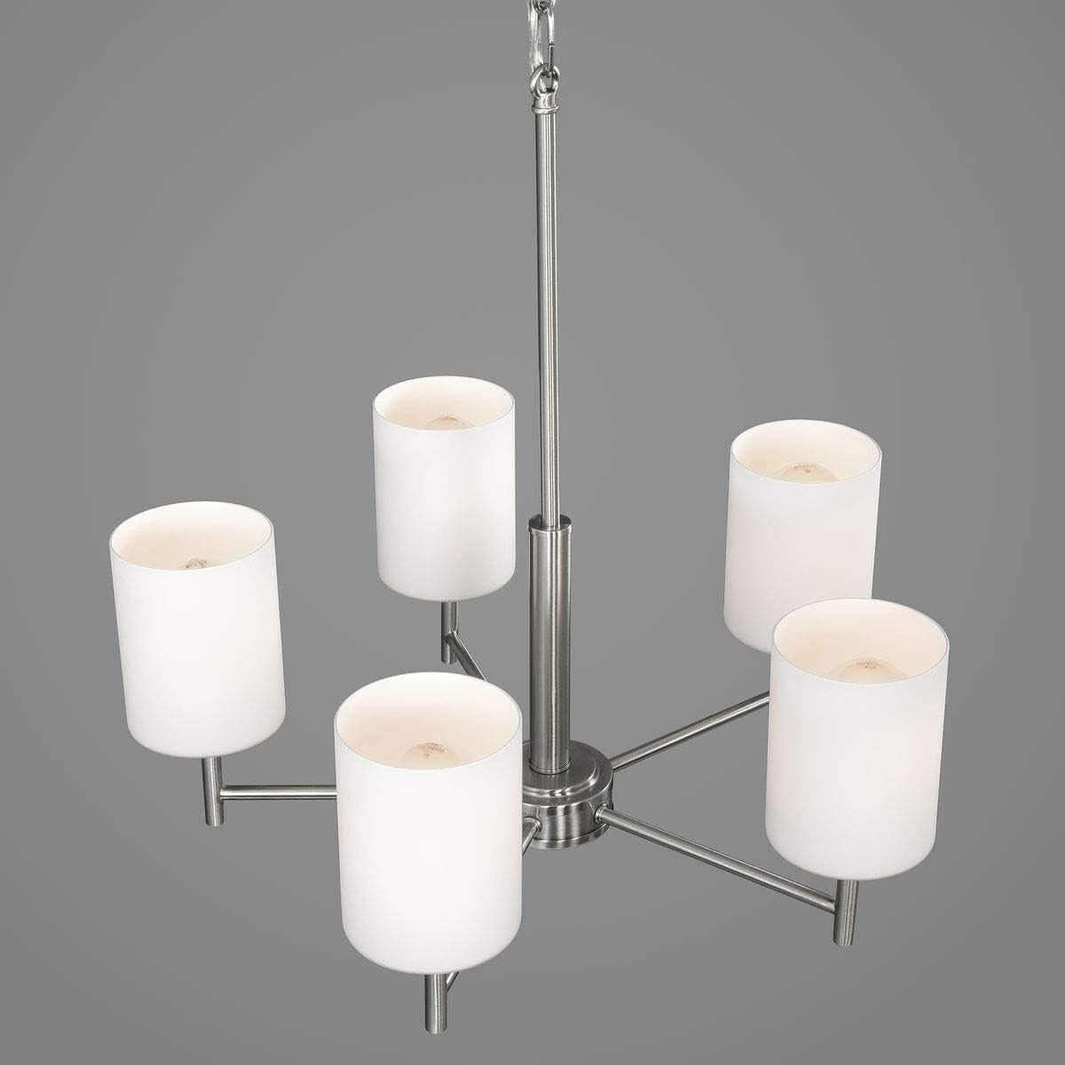 4-Pack White Frosted Glass Shades, Ideal for Pendant & Wall Lighting Fixtures