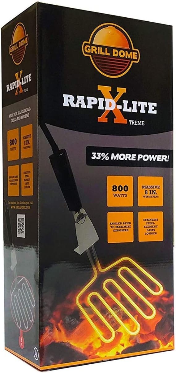 RAPID-LITE Xtreme 800W Electric Charcoal Starter - Quick Ignition for Grills