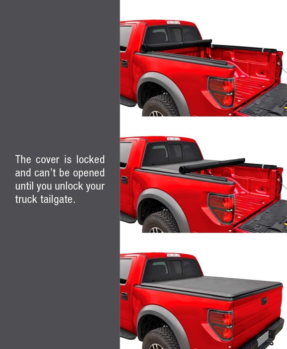 Marine-Grade Roll-Up Tonneau Cover for 2019-2025 Ram 1500 - Weather Resistant