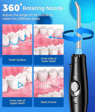Load image into Gallery viewer, 2-in-1 Electric Toothbrush &amp; Water Flosser Combo - 600ML with 10 Pressure Modes