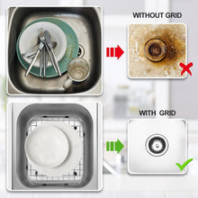 Load image into Gallery viewer, Multifunctional Stainless Steel Sink Rack Set - Draining Grids for Double Sinks