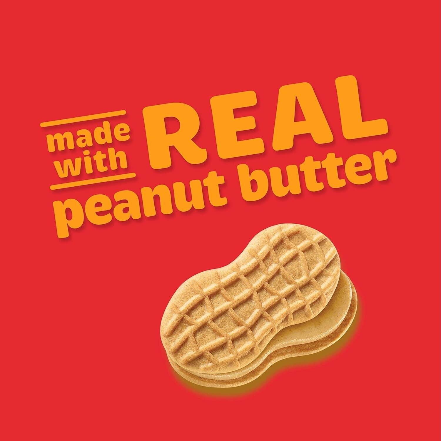 Family Size Double Nutty Peanut Butter Cookies - 12 Packs of Deliciousness