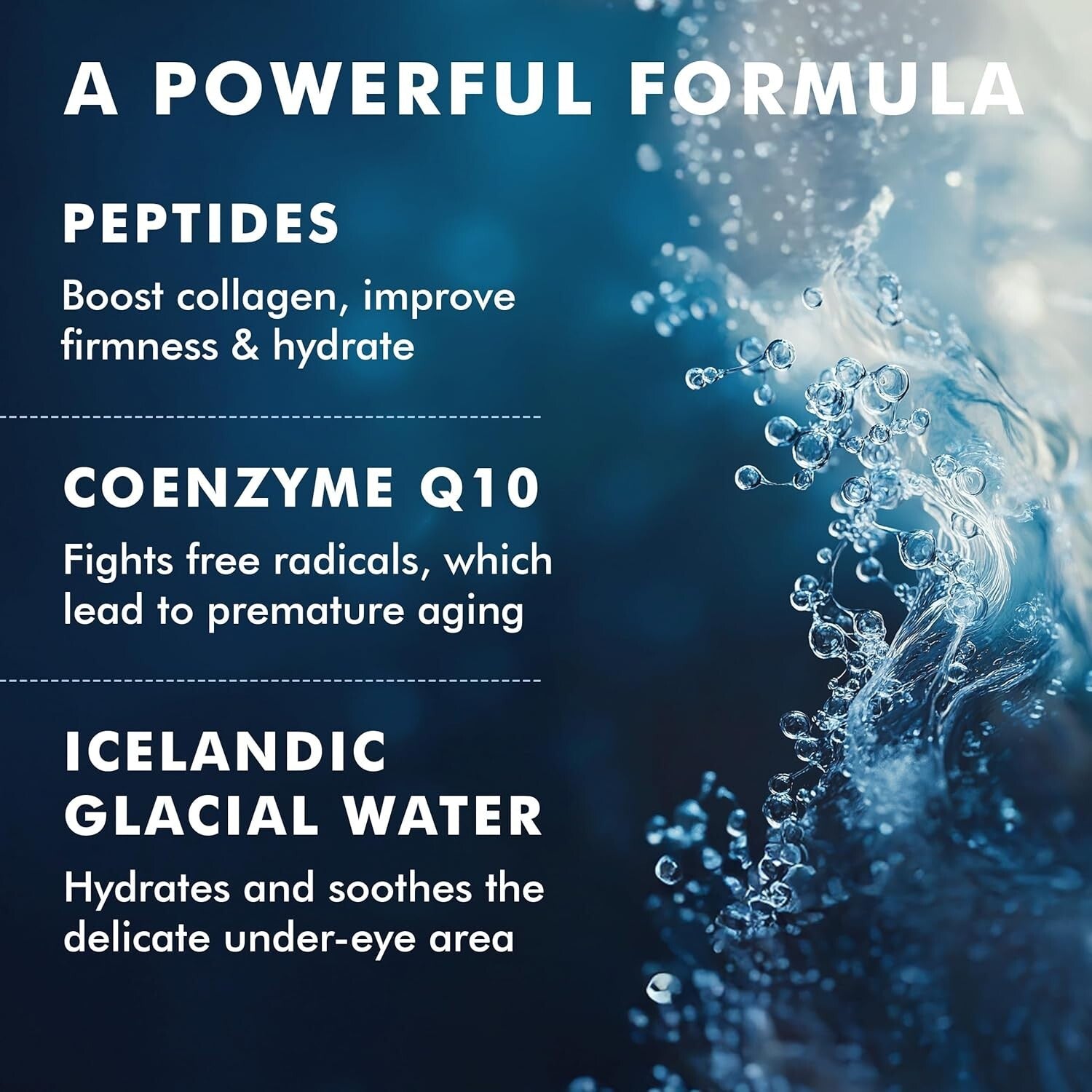 Sensitive Skin Approved Cooling Under Eye Patches with Instant Results, 16 Sets