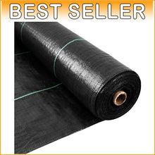 Load image into Gallery viewer, Heavy-Duty Weed Barrier Fabric - 3ft x 300ft Landscape Fabric with UV Protection