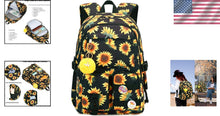 Load image into Gallery viewer, Cute 3-Piece 15.6 Inch Laptop Backpack Set for Teens - Stylish &amp; Functional