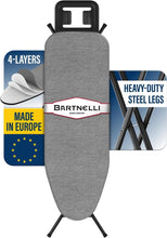 Load image into Gallery viewer, Sturdy 4-Leg Ironing Board with Foldable Design &amp; Heat-Resistant Pad - 43"x14"