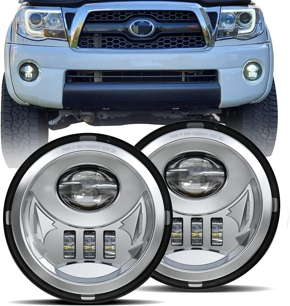 Durable Water-Resistant LED Fog Lights - Fits Tacoma, Tundra & Sequoia Models