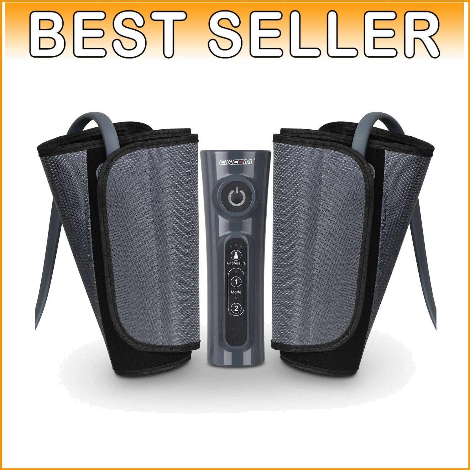 Air Compression Leg Massager for Circulation - Relief for RLS and Edema