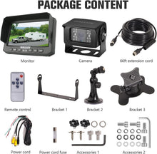 Load image into Gallery viewer, Premium Truck &amp; RV Backup Camera System with 7in Monitor and 130° View Angle