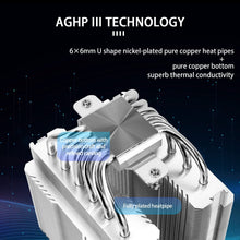 Load image into Gallery viewer, Efficient 6 Heat Pipe ARGB Air Cooler for AMD &amp; Intel - Peerless Assassin 120 SE