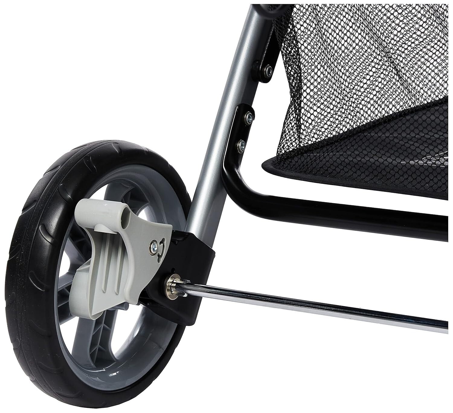 2-Seat Snap-N-Go Stroller with Safety Harness and Swivel Wheels for Easy Use