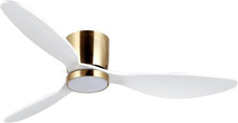 Load image into Gallery viewer, Remote-Controlled 52-Inch Ceiling Fan with Dimmable Lights - Ideal for Bedrooms