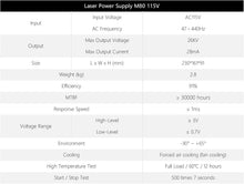 Load image into Gallery viewer, Upgrade with 80W CO2 Power Supply for Laser Tubes - Safety &amp; Precision Features
