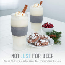 Load image into Gallery viewer, Innovative 16oz Beer Glass Set with Silicone Grip - Ideal Gift for Beer Lovers