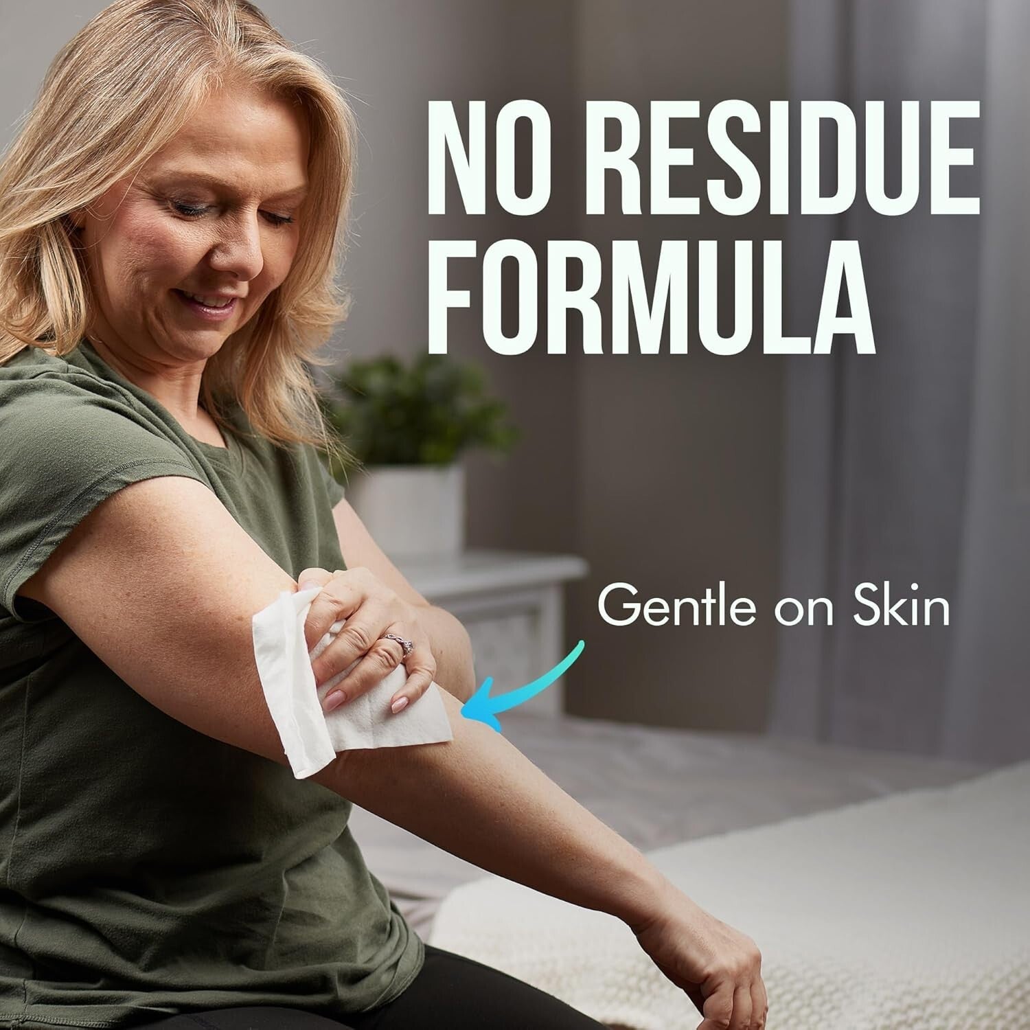 Ultra Thick Body Wipes for Men & Women - 120 Pack, Perfect for Travel & Recovery