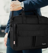 Load image into Gallery viewer, Unisex 17-Inch Professional Briefcase - Waterproof Laptop Carrier with Pockets