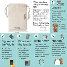 Load image into Gallery viewer, Versatile 100% Cotton Muslin Drawstring Bags – Perfect for Gifting &amp; Organizing