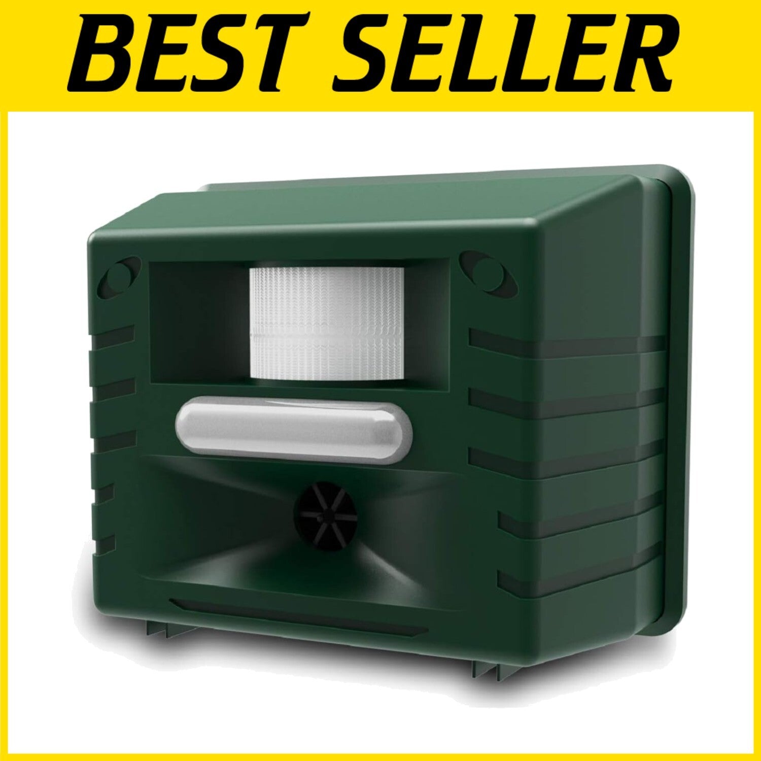 Adjustable Ultrasonic Animal Repeller - Waterproof with Extension Cord & 3 Modes