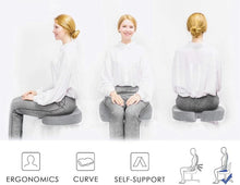 Load image into Gallery viewer, U-Shaped Cutout Memory Foam Cushion for Tailbone Pain Relief - Machine Washable