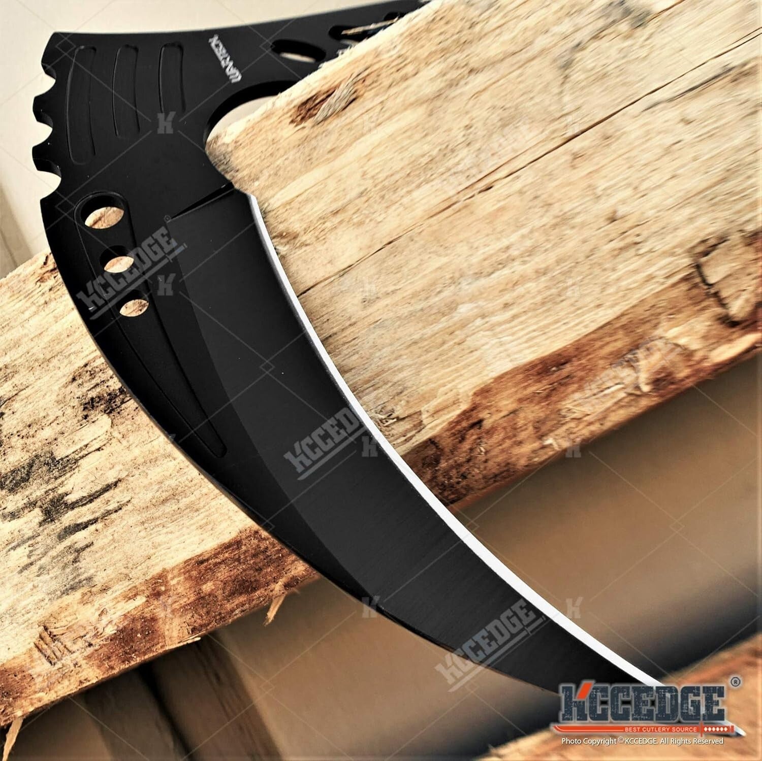 Compact 12'' Survival Knife with Full Tang Blade - Ideal for Camping and Hiking