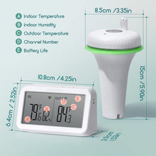 Load image into Gallery viewer, Advanced Waterproof WiFi Pool Thermometer with Accurate Sensor for Smart Pools