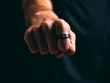 Load image into Gallery viewer, Stainless Steel Stoic Virtues Ring - Daily Reminder of Wisdom, Courage &amp; Justice