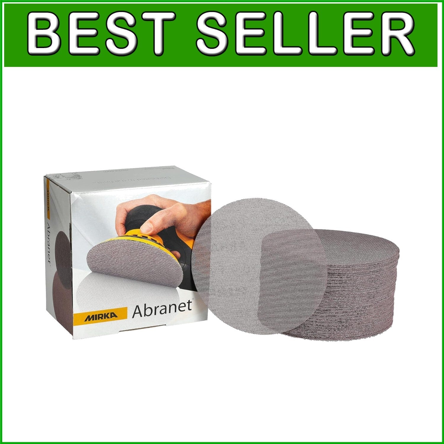 Versatile 6" Grit 120 Aluminum Oxide Sanding Discs - 50 Pack for All Surfaces