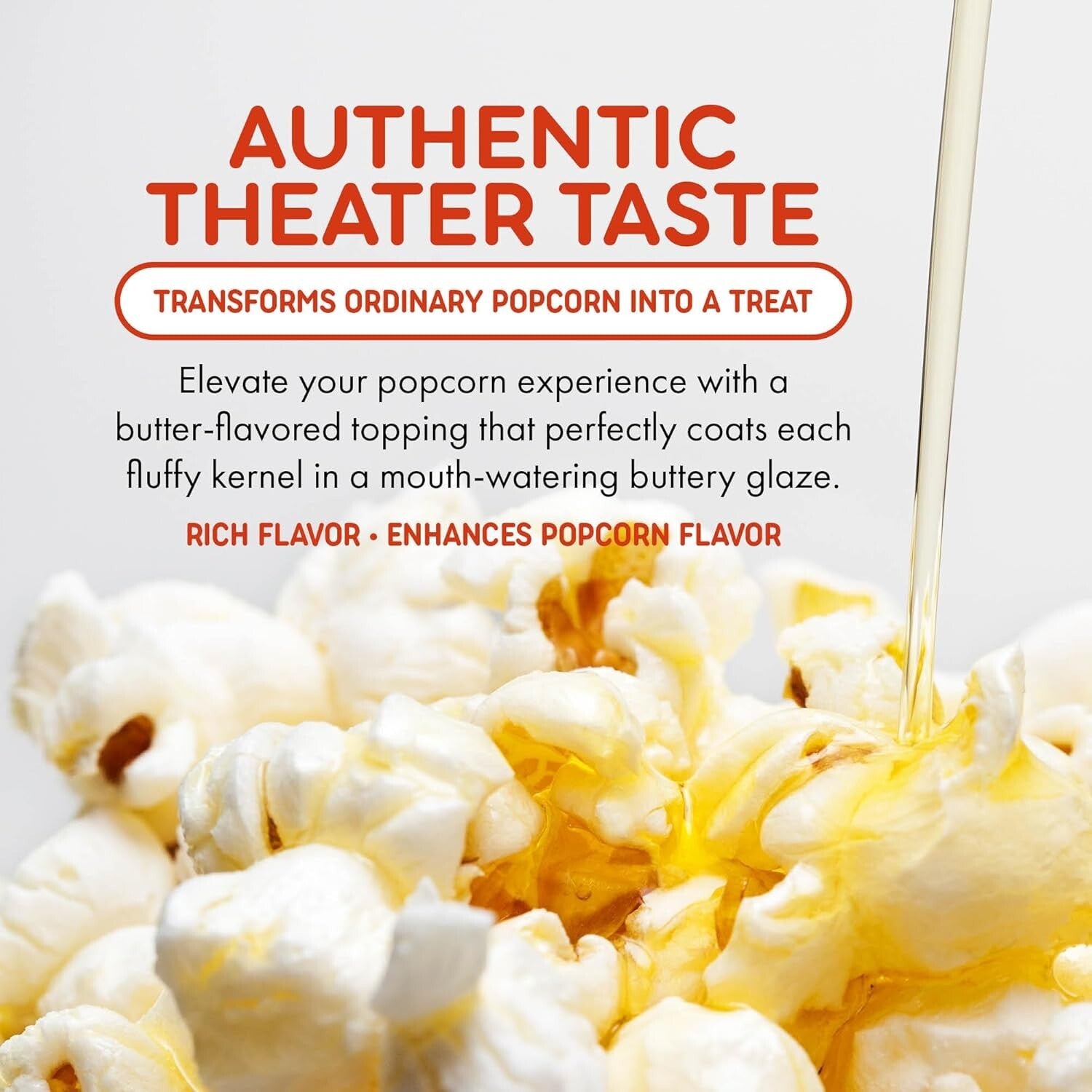 Authentic Movie Theater Buttery Popcorn Oil - 128oz Coconut Blend with Seasoning