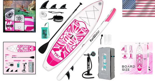 Premium Inflatable Stand Up Paddle Board - Complete Set with Backpack & Pump
