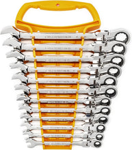 Load image into Gallery viewer, Precision 12-Piece Metric Wrench Set with 72-Tooth Mechanism for Tight Spaces