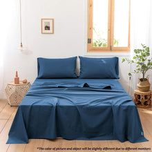 Load image into Gallery viewer, Soft Breathable King Size Linen &amp; Cotton Sheet Set - Elegant Home Essentials