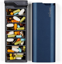 Load image into Gallery viewer, Ultra-Durable XL Pill Box – Stylish 7-Day Organizer for Supplements and Medicine