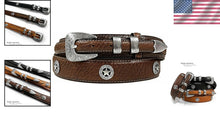 Load image into Gallery viewer, Stylish Adjustable Western Ranger Belt 1-3/8" to 3/4" with Antique Buckle