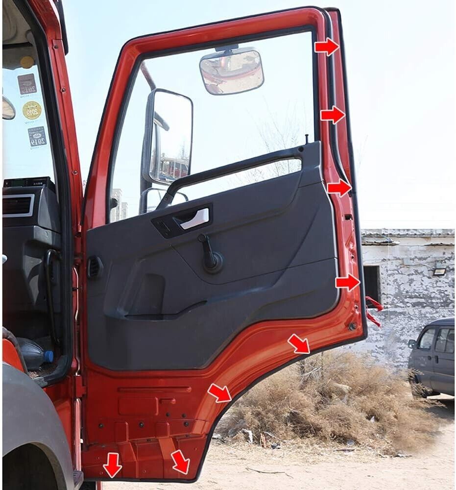 32.8ft Weather Stripping Truck Door Seal - Noise Reduction & Easy Install