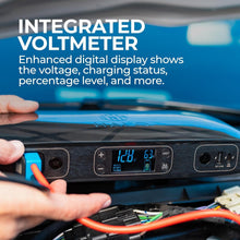 Load image into Gallery viewer, One-Push Car Jump Starter with Air Compressor &amp; Digital Display - Compact Power