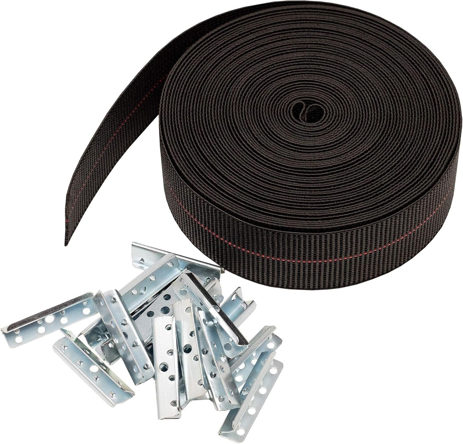 Versatile 2 Inch Elastic Webbing Kit for Indoor & Outdoor Furniture Repairs