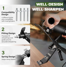 Load image into Gallery viewer, Versatile Lawn Mower Blade Sharpener with Balancer - Elevate Your Mowing Game
