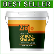 Load image into Gallery viewer, Premium 100% Silicone RV Roof Sealant - Easy Waterproof Repair in White 1 Gallon