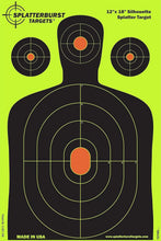 Load image into Gallery viewer, High Visibility 12x18 Inch Shooting Target - 50 Pack Splatter Impact Design